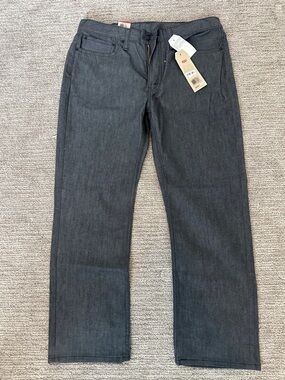 Levi's 514 Men's Charcoal Straight Jeans - 36x29